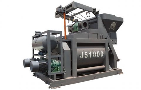 خلاط الخرسانة JS1000,ملموسة خلاط 60 م3/ساعة