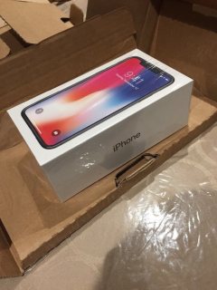Apple iPhone X - 256GB - Silver BRAND NEW SEALED 3