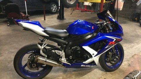 2008 gsxr 600 with 1750 miles