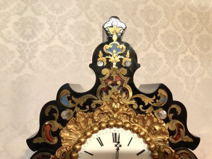 ساعة فرنسية انتيك (نابليون 3 ) سنة الصنع 1860 4