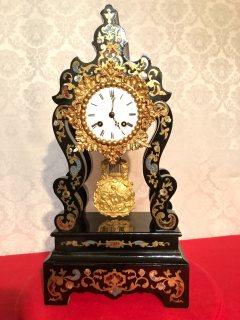 ساعة فرنسية انتيك (نابليون 3 ) سنة الصنع 1860 6