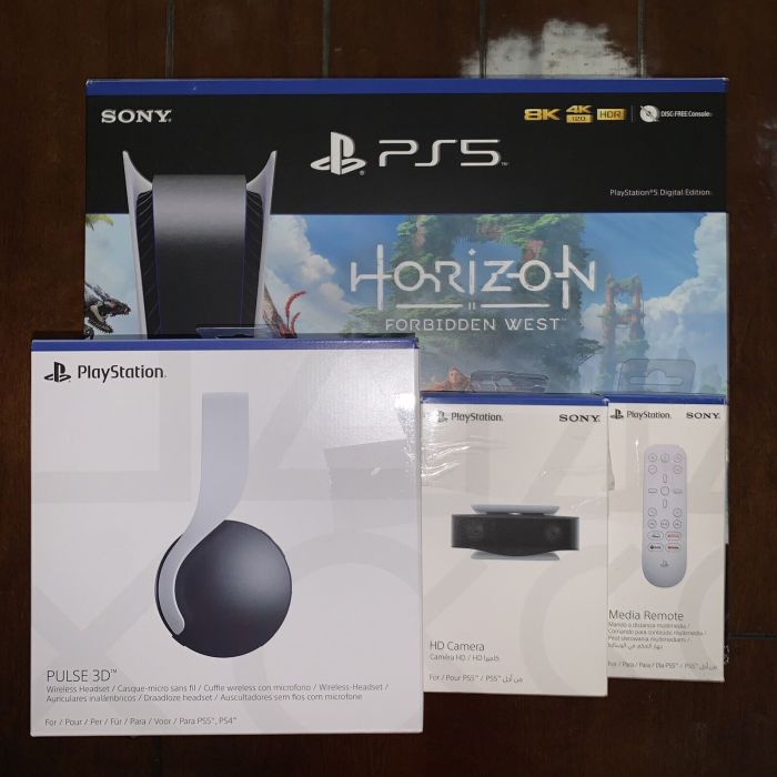 Sony PlayStation 5 Console - Disc/Digital Edition Bundle 2