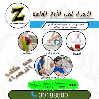 الزهراء لاستقدام العماله المنزليه 2