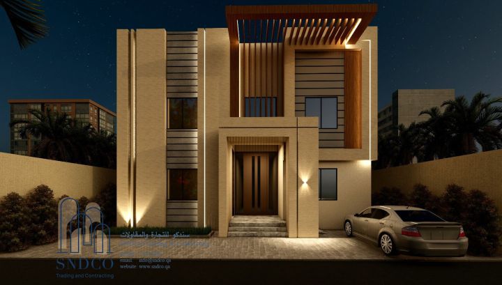  ديكورات خارجية بالفوم العازل
