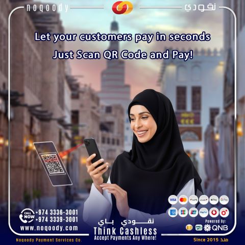 With Noqoody, payments are just a scan away.