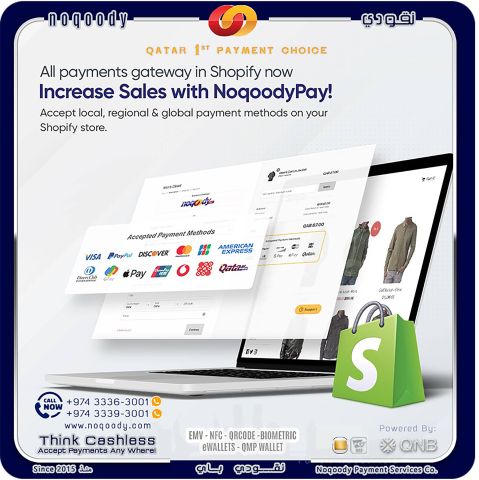 Boost your Shopify sales with NoqoodyPay!