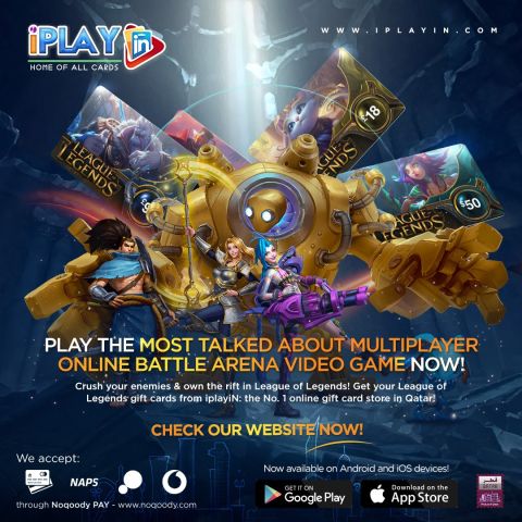 gift cards from iPLAYin