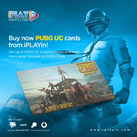 now PUBG UC cards