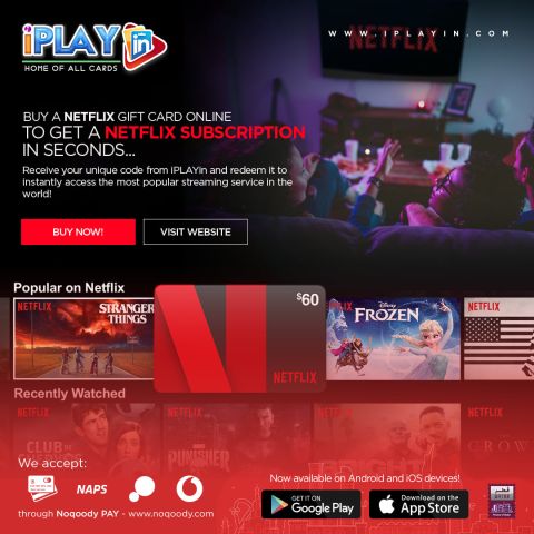 Netflix Gift Card online