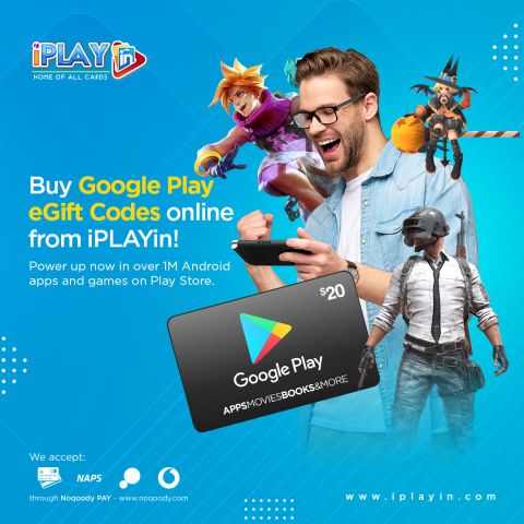 اشترِ بطاقات Google Play 