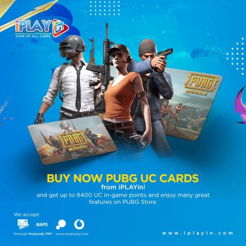 شدات PUBG UC من iPLAYin