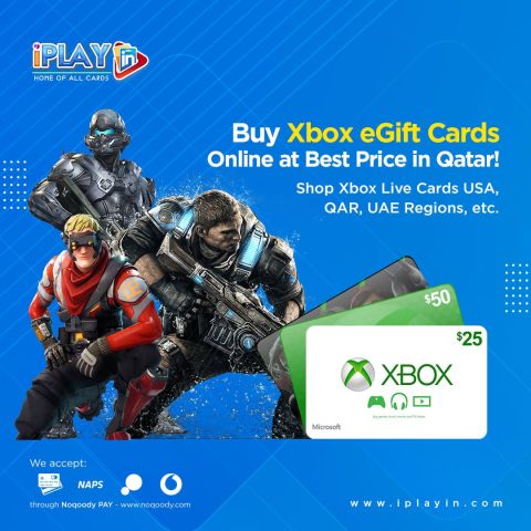 اشترِ بطاقات Xbox عبر الإنترنت بأفضل الأسعار في قطر!